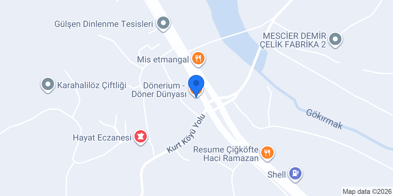 Dönerium - Döner Dünyası konumu