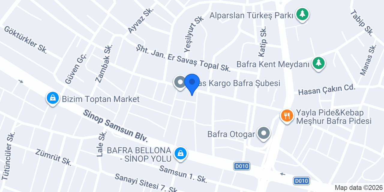 Yalçın Eczanesi konumu