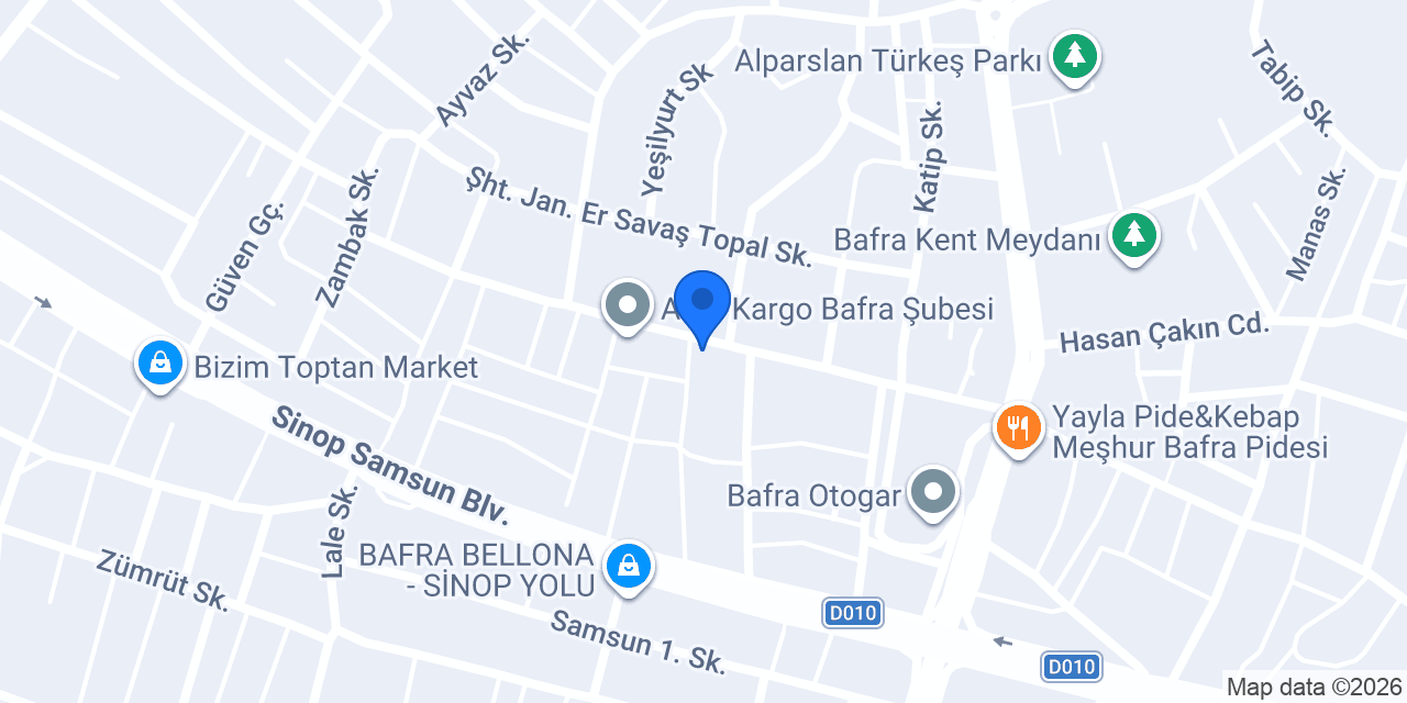 Hayat Eczanesi konumu