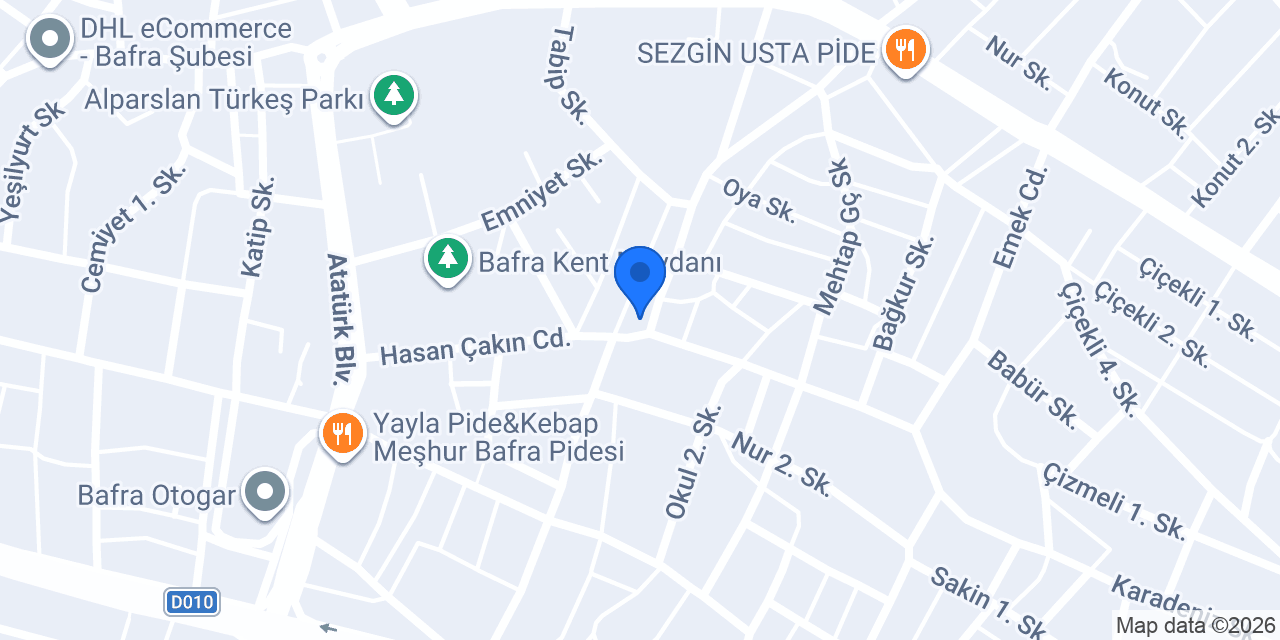 AV.GAMZE NUR SEMİZ konumu