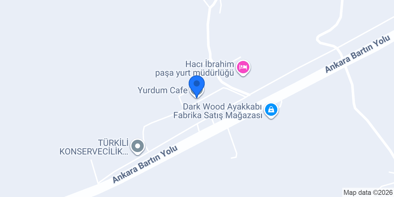 Yurdum Cafe konumu