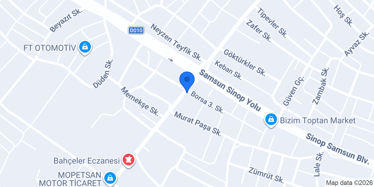 VolkanTicaret konumu