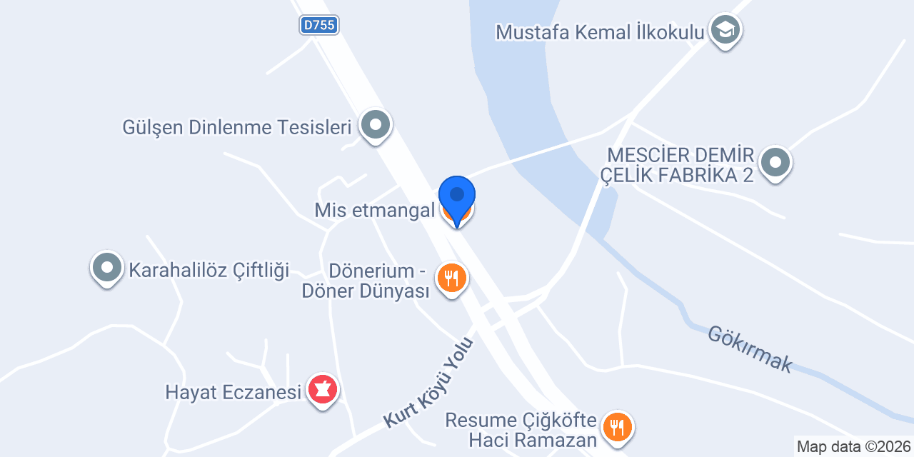 Mis etmangal konumu
