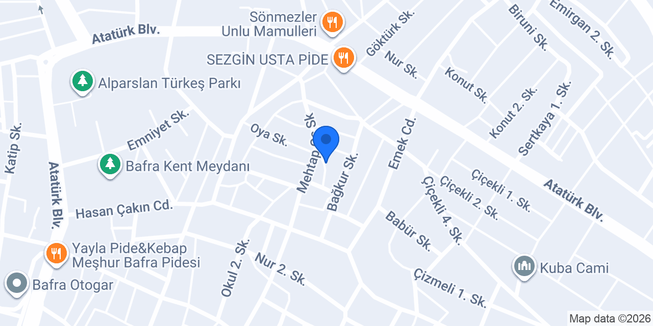 CSR DĞALGAZ TESİSAT konumu
