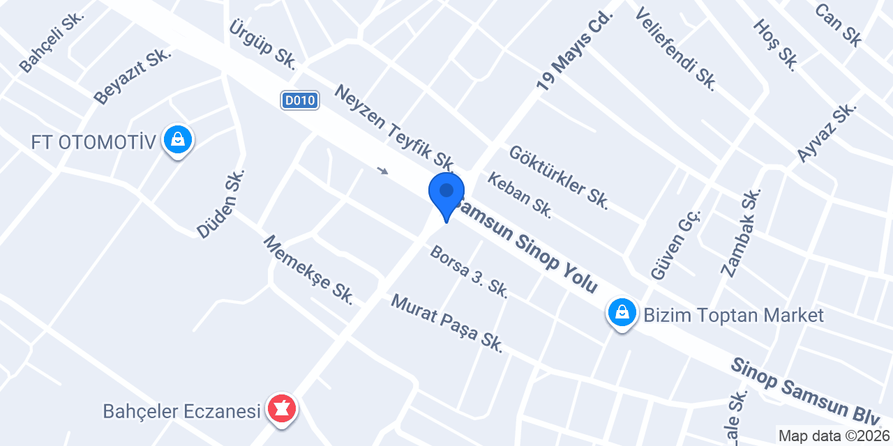 KÖROĞLU İNŞ. YAPI MALZEMELERİ konumu