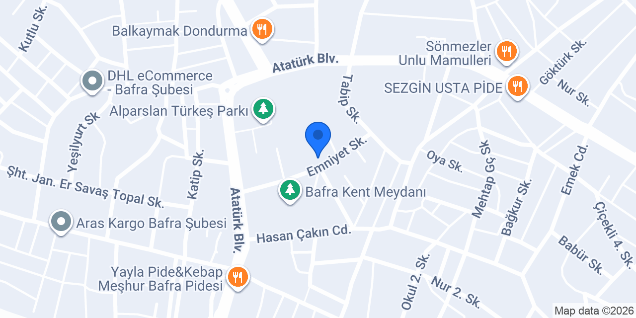 Adı Aşk Organizasyon konumu