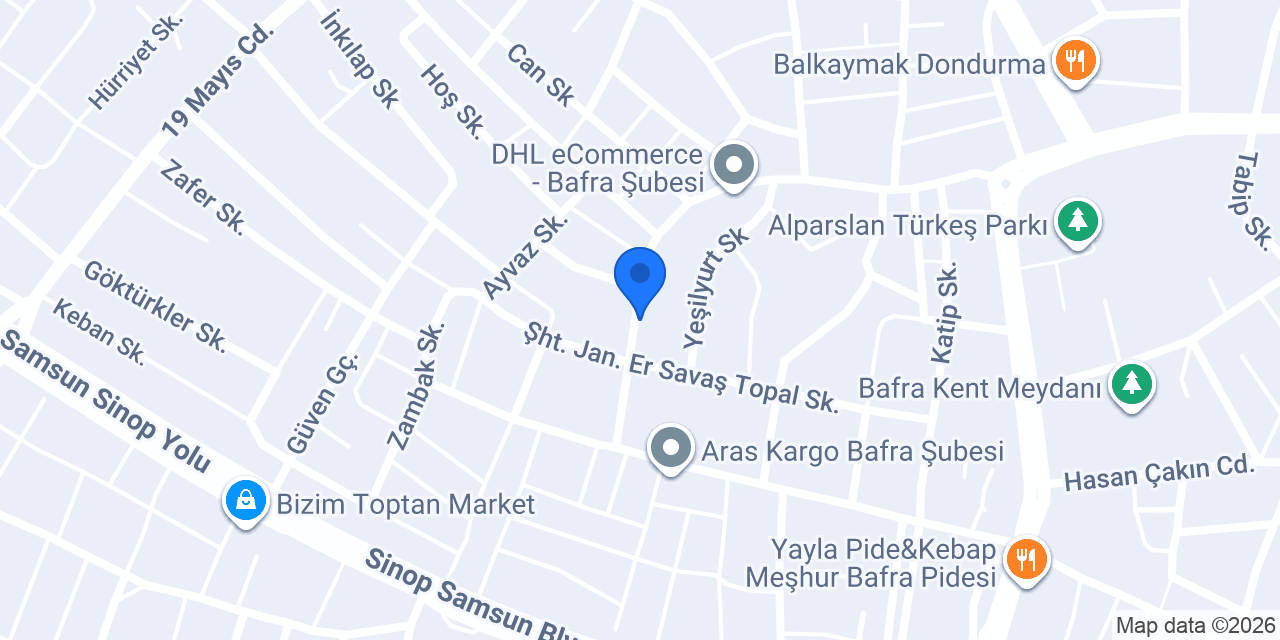 Şato Cafe Bilardo konumu