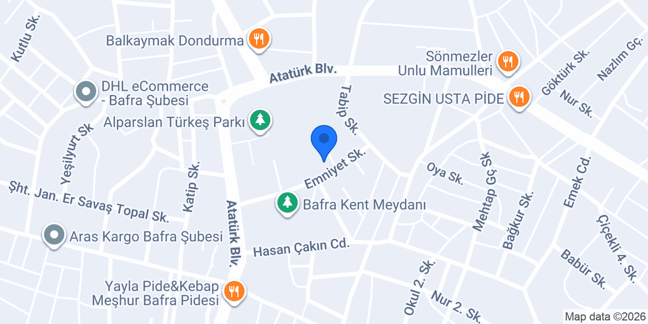 Büşra Turan Eczanesi konumu