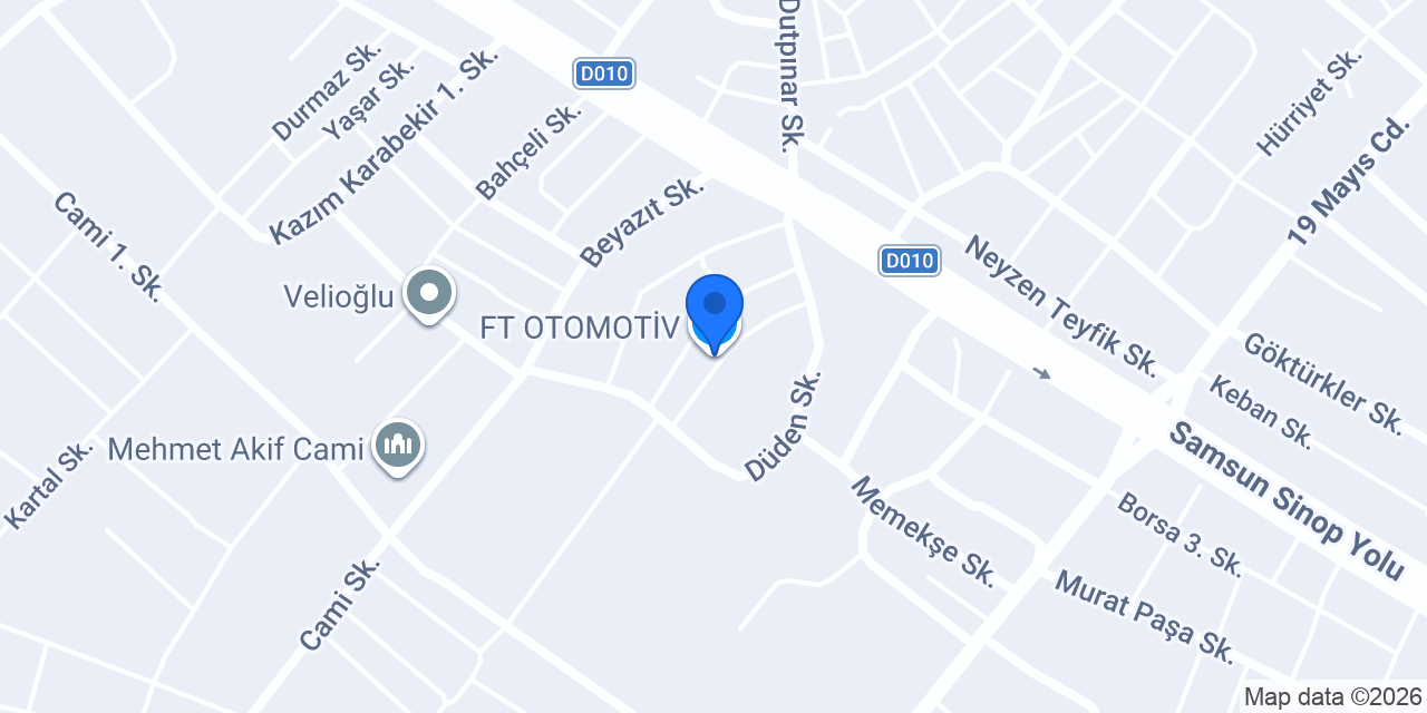 FT OTOMOTİV konumu