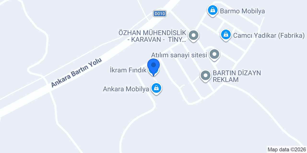 İkram Fındık konumu
