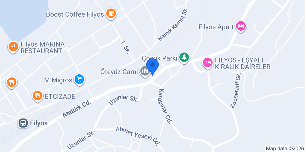 Özkan Mobilya konumu