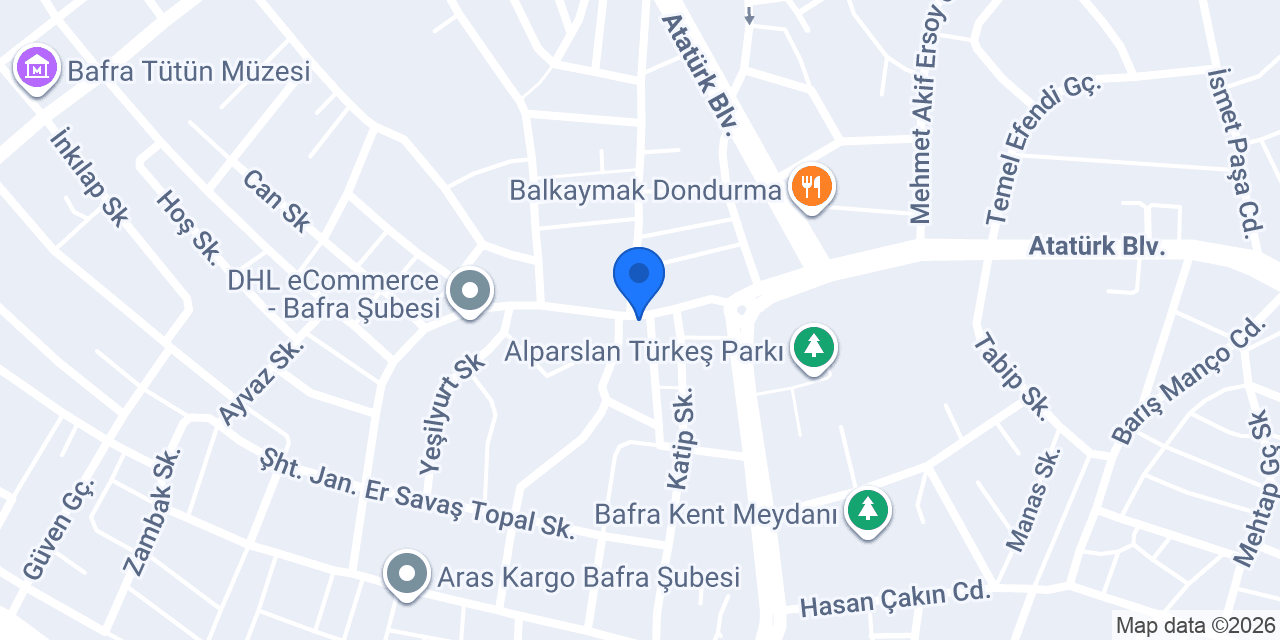 Alev Uçar Sigorta konumu