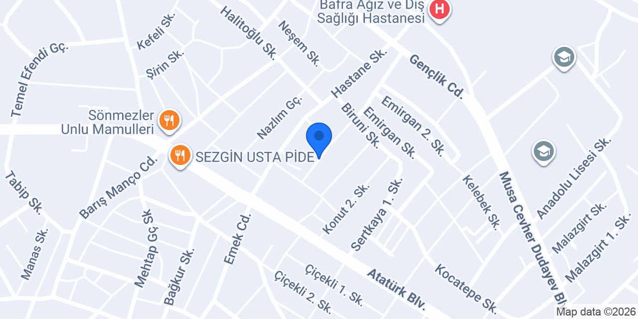 Betül Özsoy beauty studio konumu