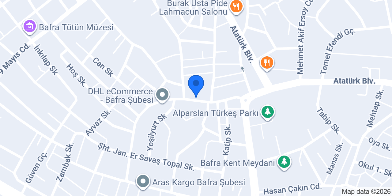 Güven Ekmek Fırını konumu