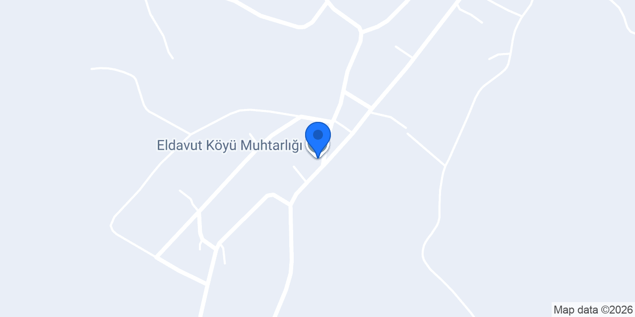 Eldavut Köyü Muhtarlığı konumu