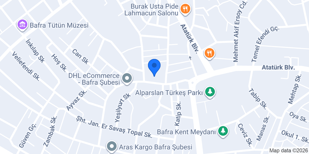 Kavak İnşaat konumu
