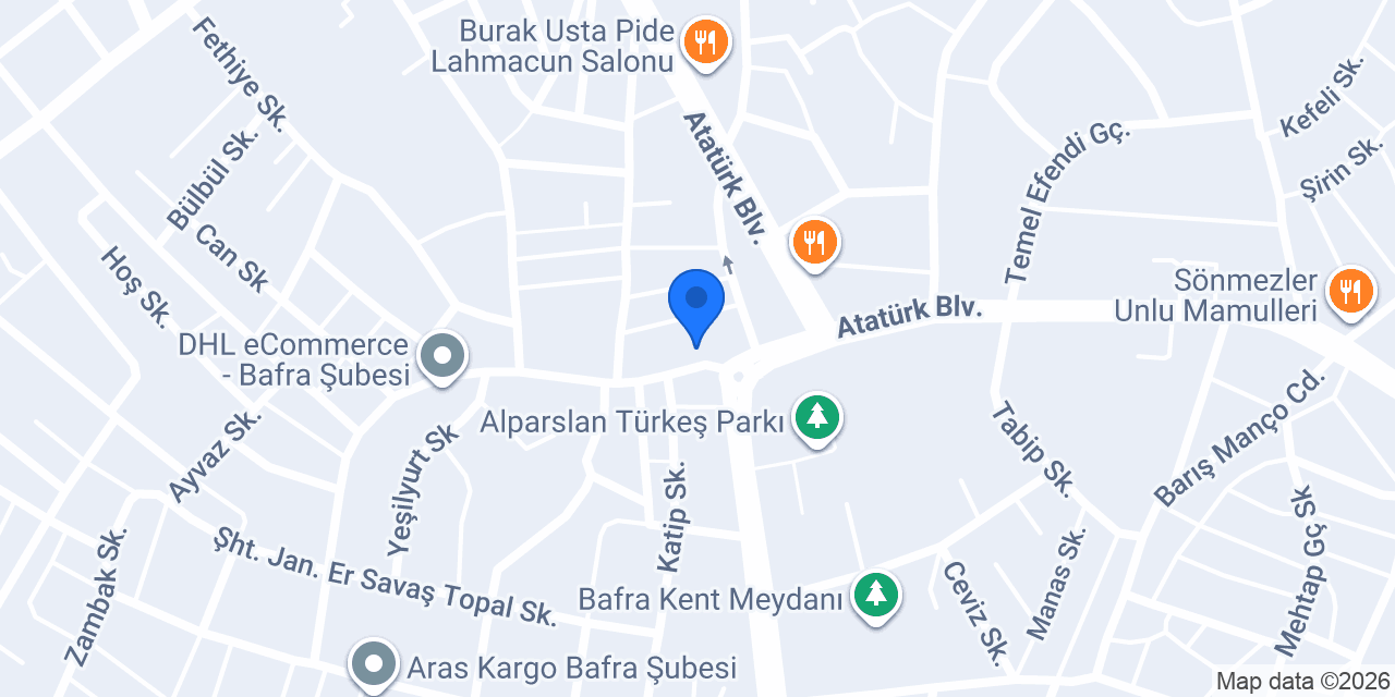 Yazıcı bende konumu