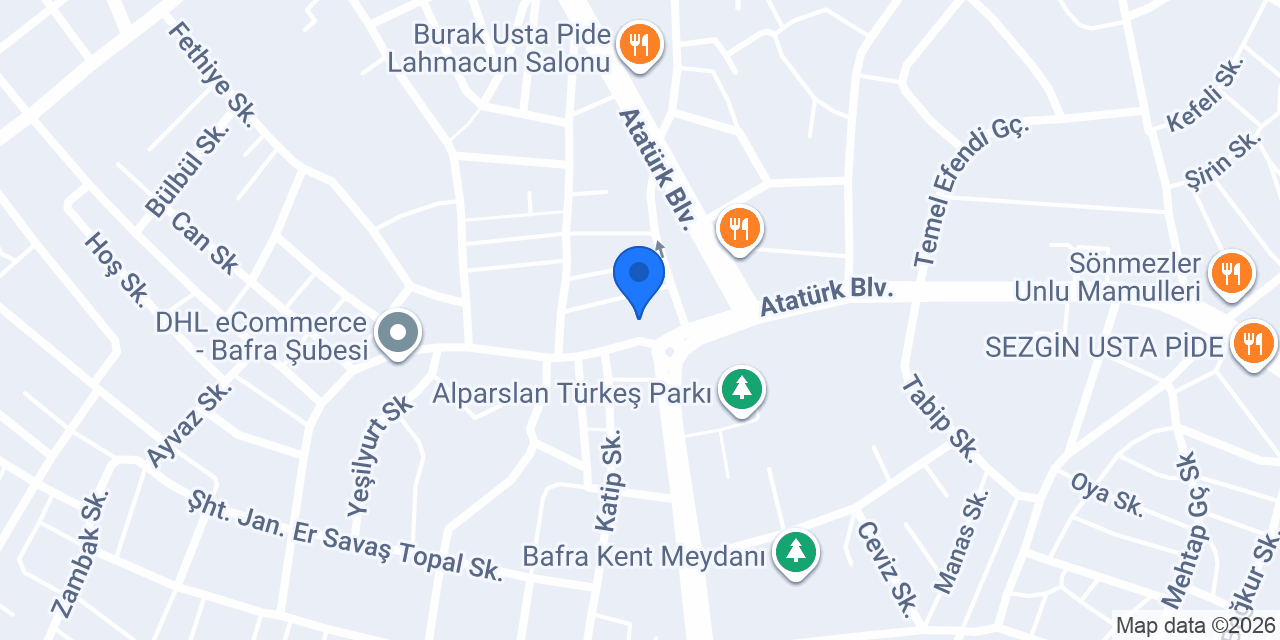 AVUKAT FATİH DENİZ konumu