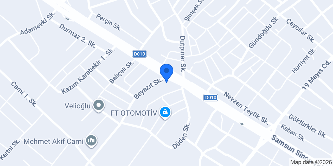 UZMANLAR OTOMOTİV konumu