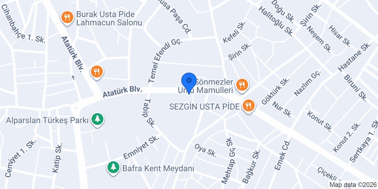 Puffy | Samsun Bafra konumu