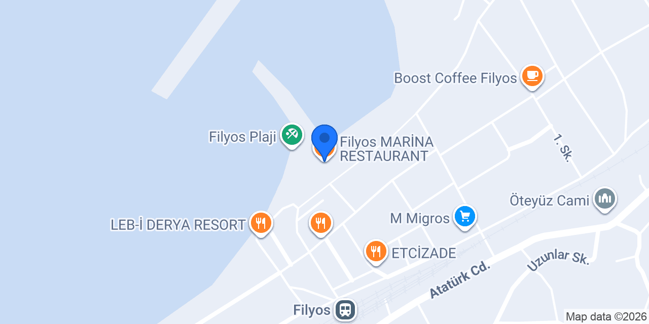 Filyos MARİNA RESTAURANT konumu