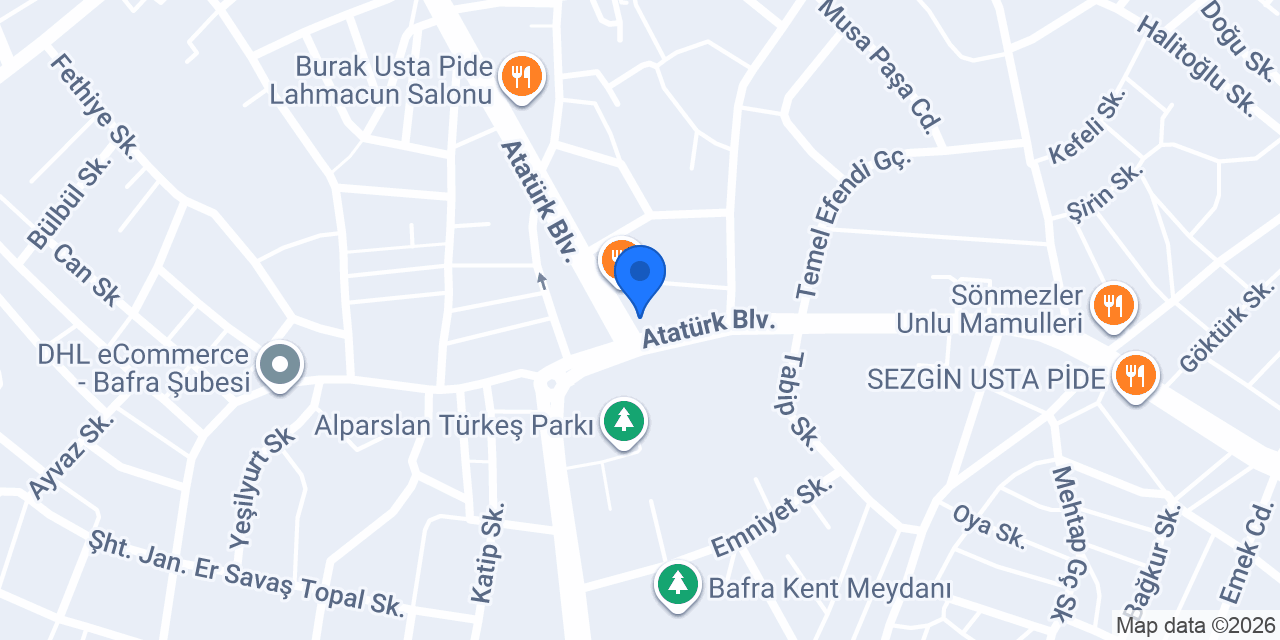Avukat Arif Bayram Özdemir konumu