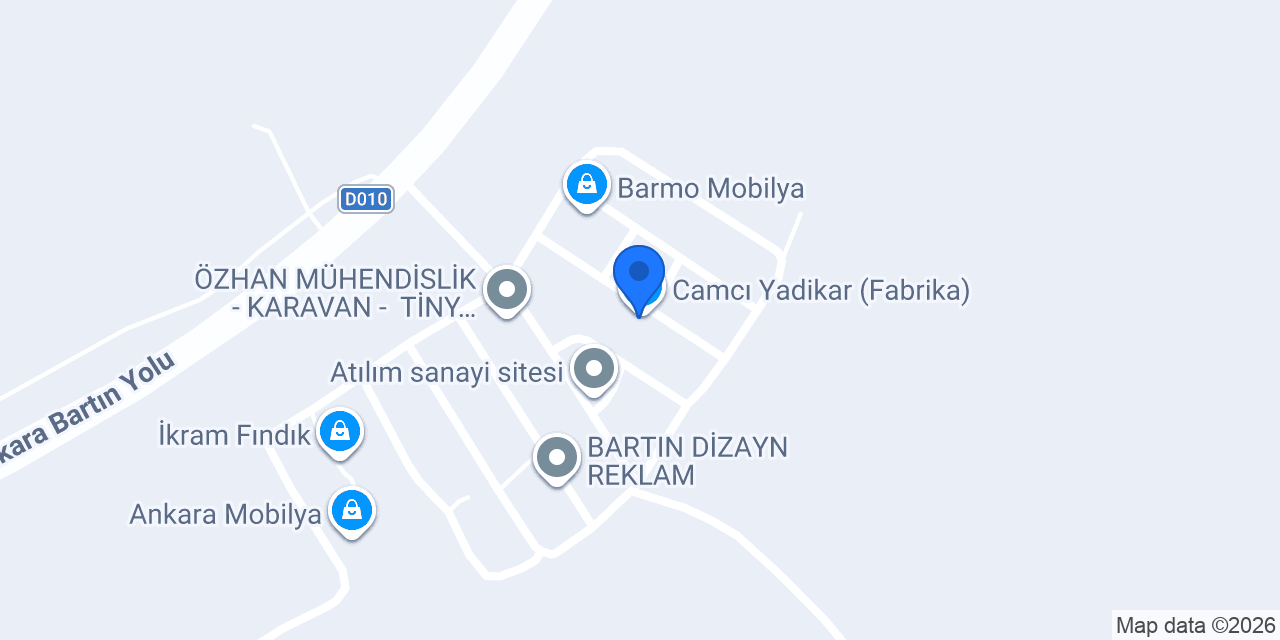 Camcı Yadikar (Fabrika) konumu