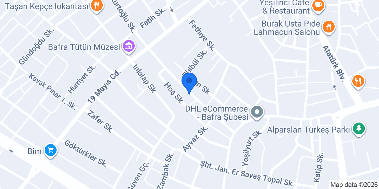 Mama ve Bez Bafra konumu