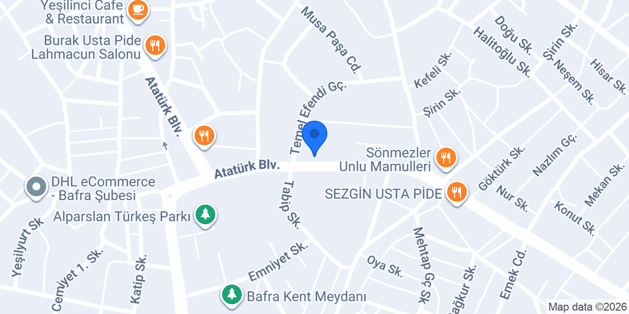 Sude Masa ve Sandalye konumu