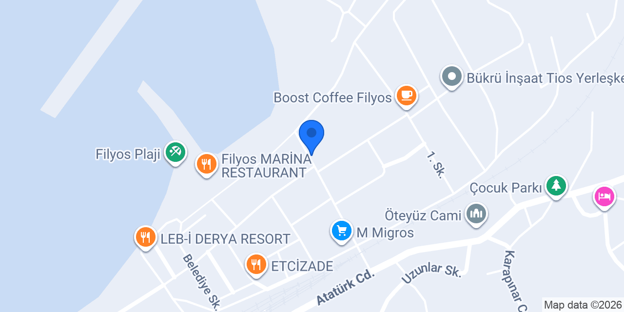 Yedida Cafe konumu