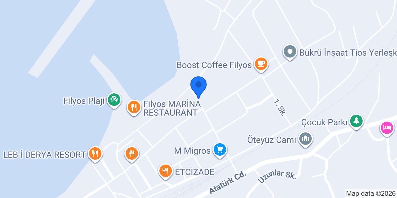 Rota Cafe&Bistro konumu