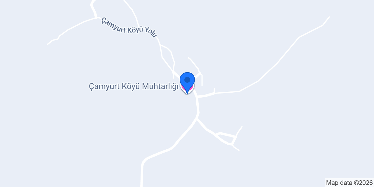 Çamyurt Köyü Muhtarlığı konumu