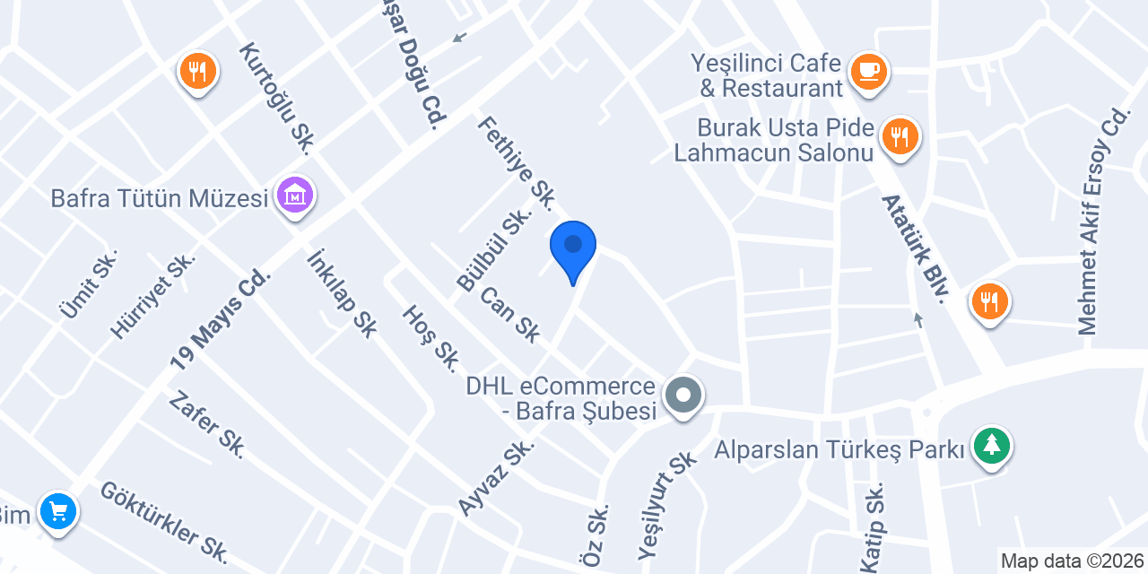 Fazilet Mobilya konumu