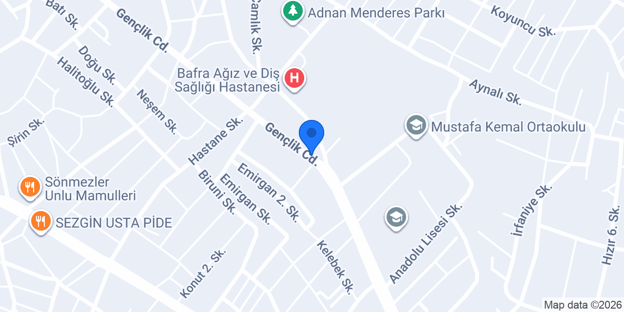 AY RENT A CAR konumu