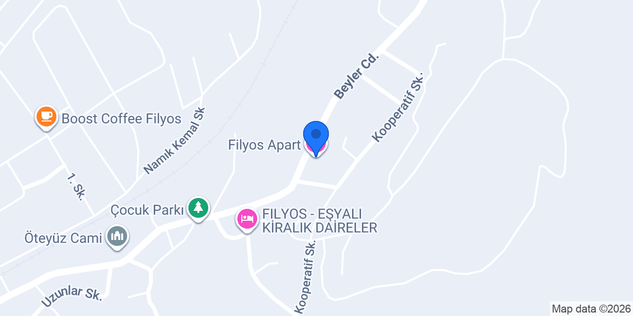 Filyos Apart konumu