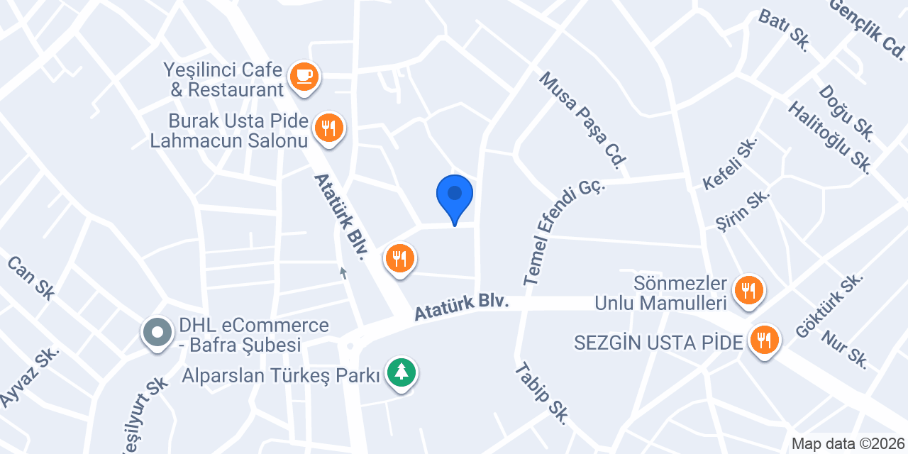 BAFRA EVİMİSS YÖRESEL LEZZETLER konumu