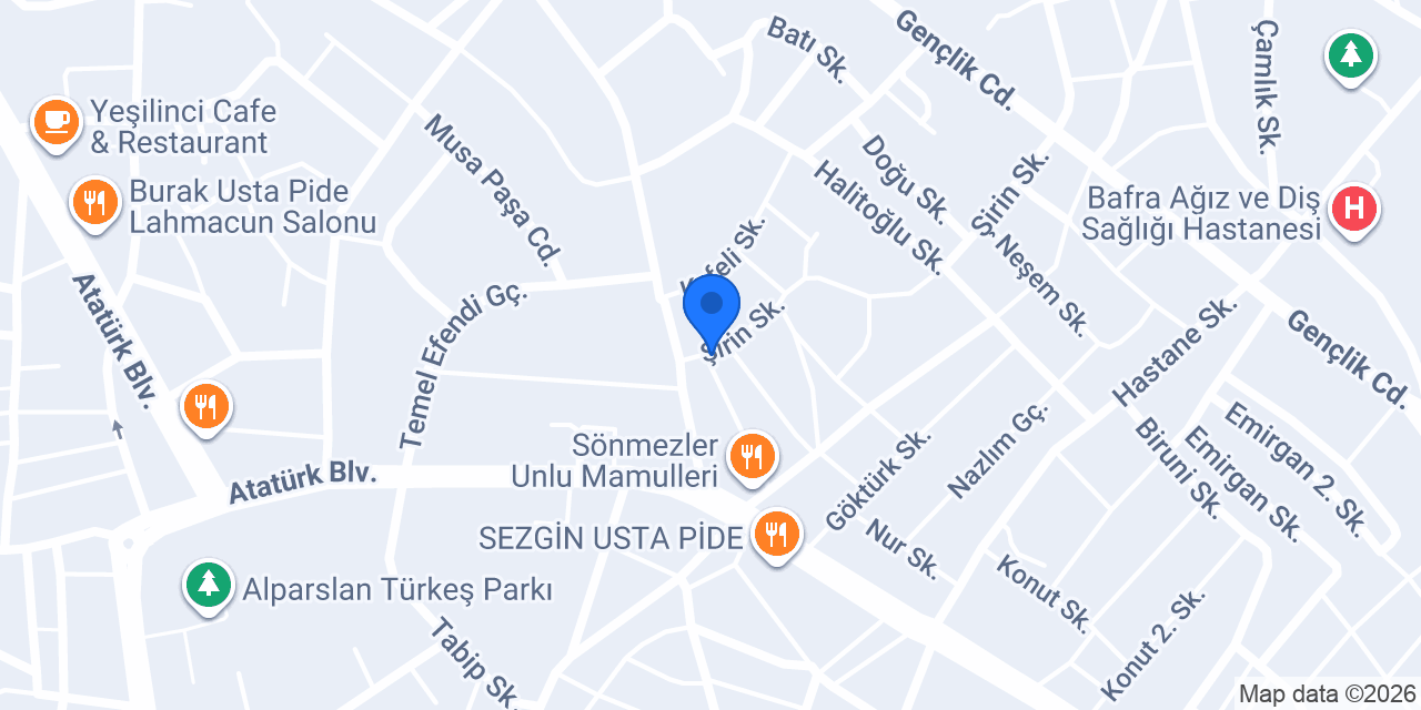 Uzman Diyetisyen Şevval Kurt konumu