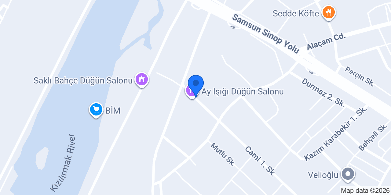 BAFRA VİNÇ KİRALAMA konumu
