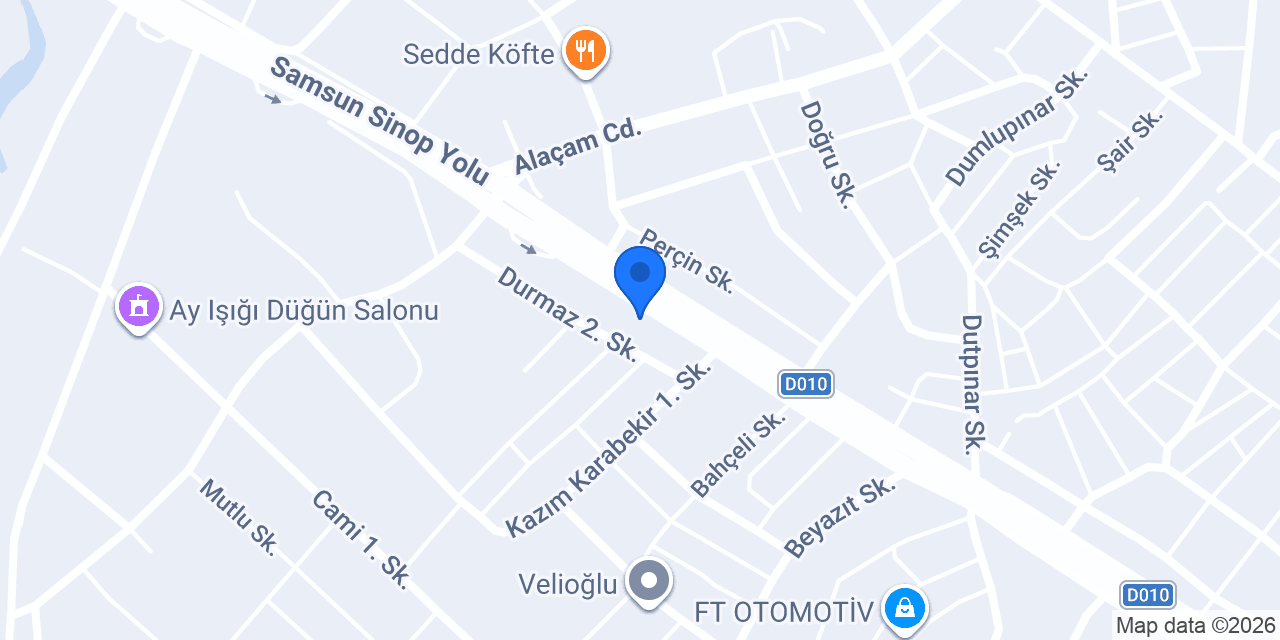 BAFRA SERAMİK ALMİMARLIK YAPIMALZEMELERİ konumu