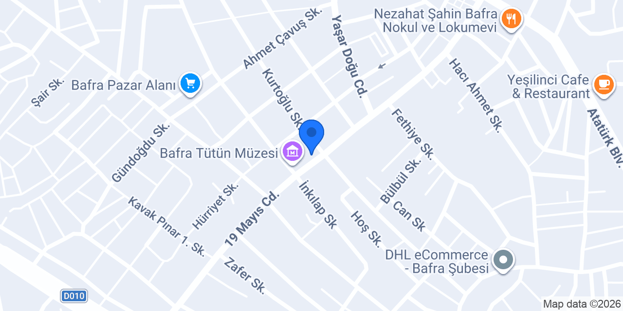 Selman Pide Bafra konumu