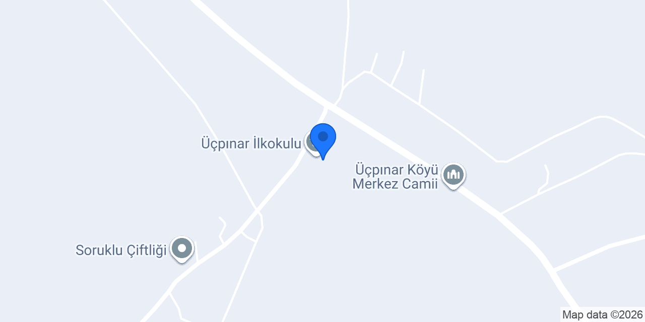 Üçpınar İlkokulu konumu