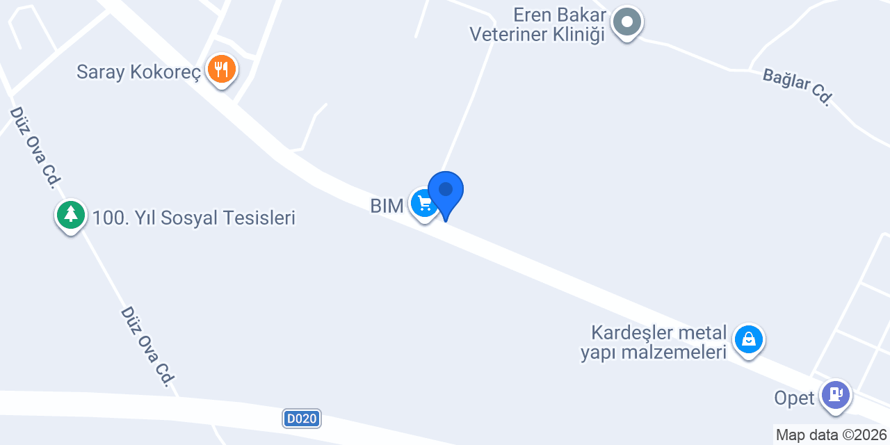 ÖzKaradeniz Beton Tel Çit konumu