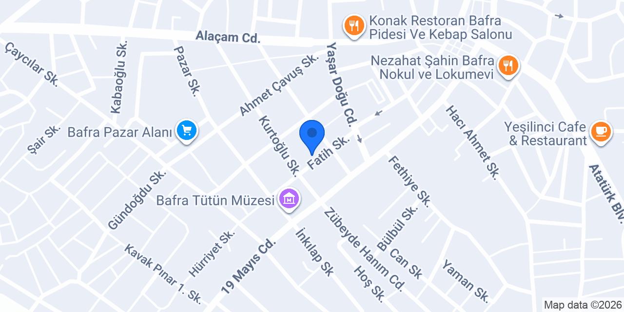 ATEŞ Veteriner Kliniği konumu