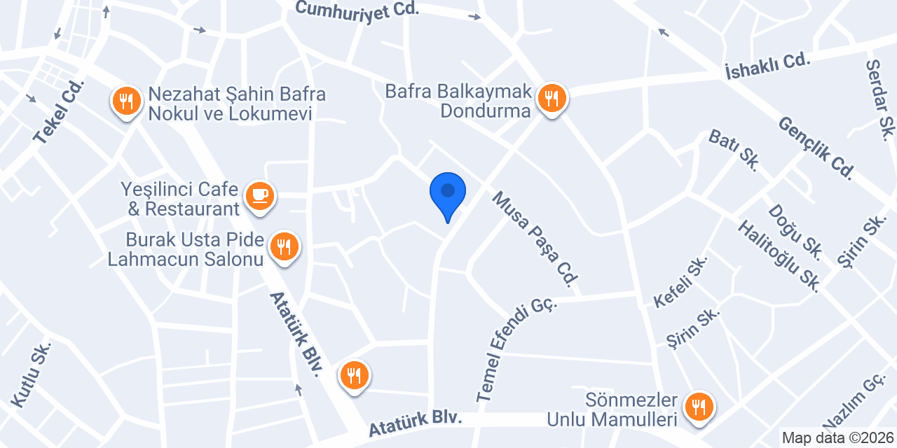 ÇAKMAK TURİZM konumu