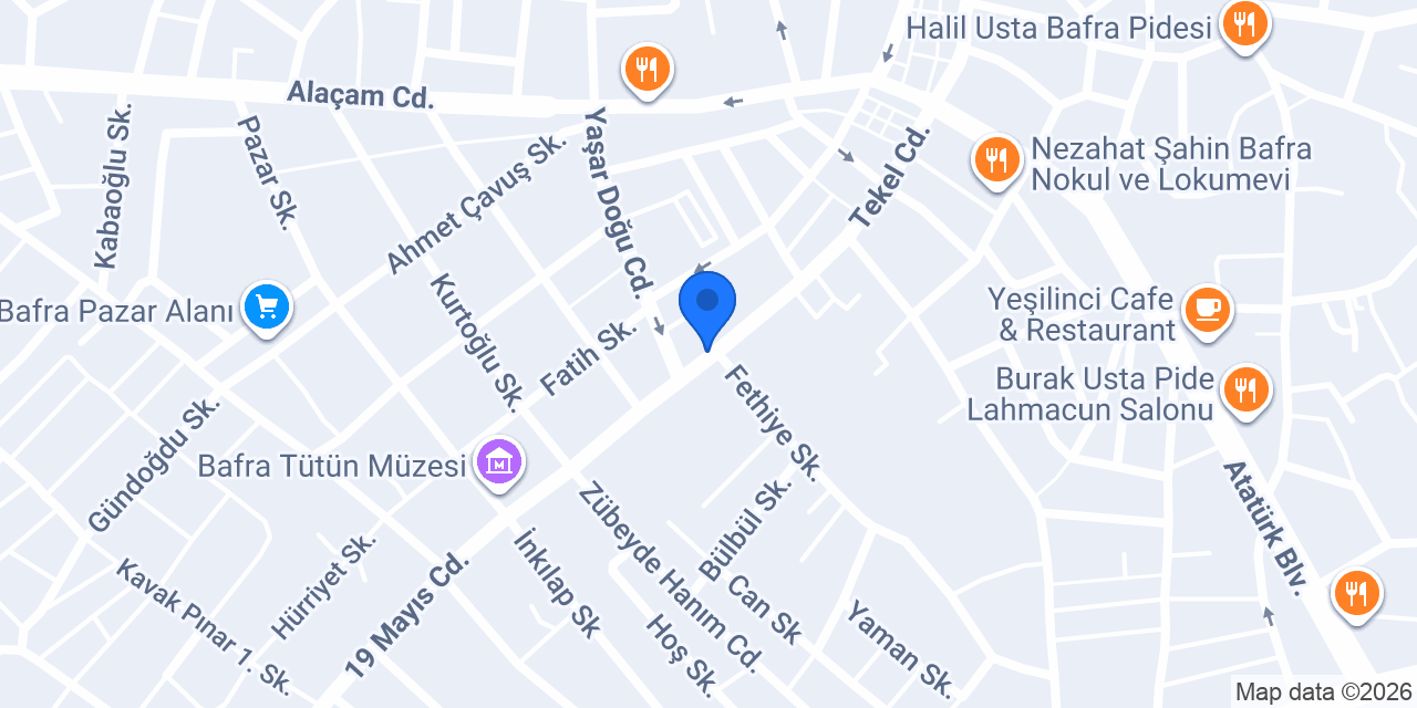 Evinsa Mobilya AVM konumu