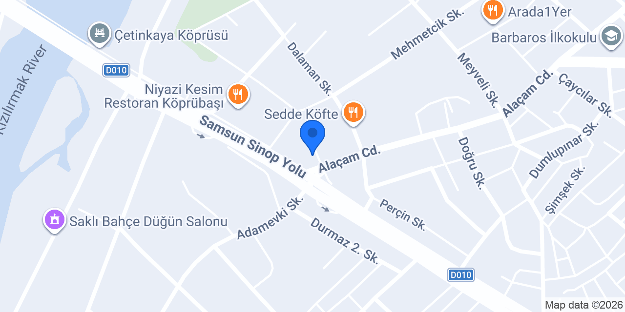 Atmaca Ticaret Metal Yapı Ürünleri konumu