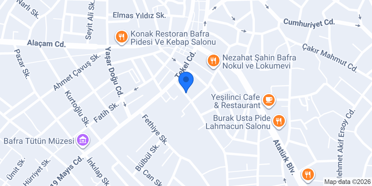 HAKAN KULAKSIZ DİŞ HEKİMLİĞİ KLİNİĞİ konumu
