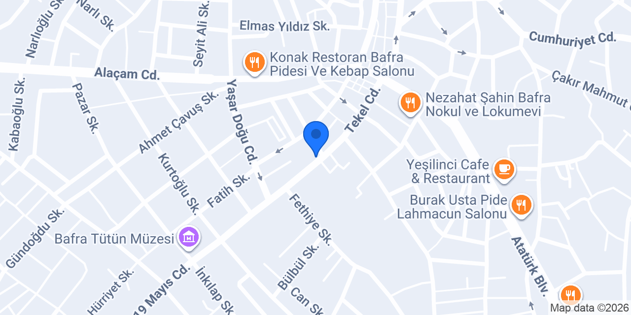Vizyon Kuaför Bülent konumu