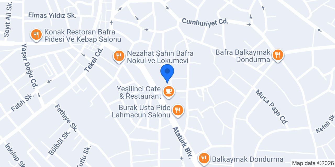 Dilek Ev Yemekleri Cafe & Restuarant konumu