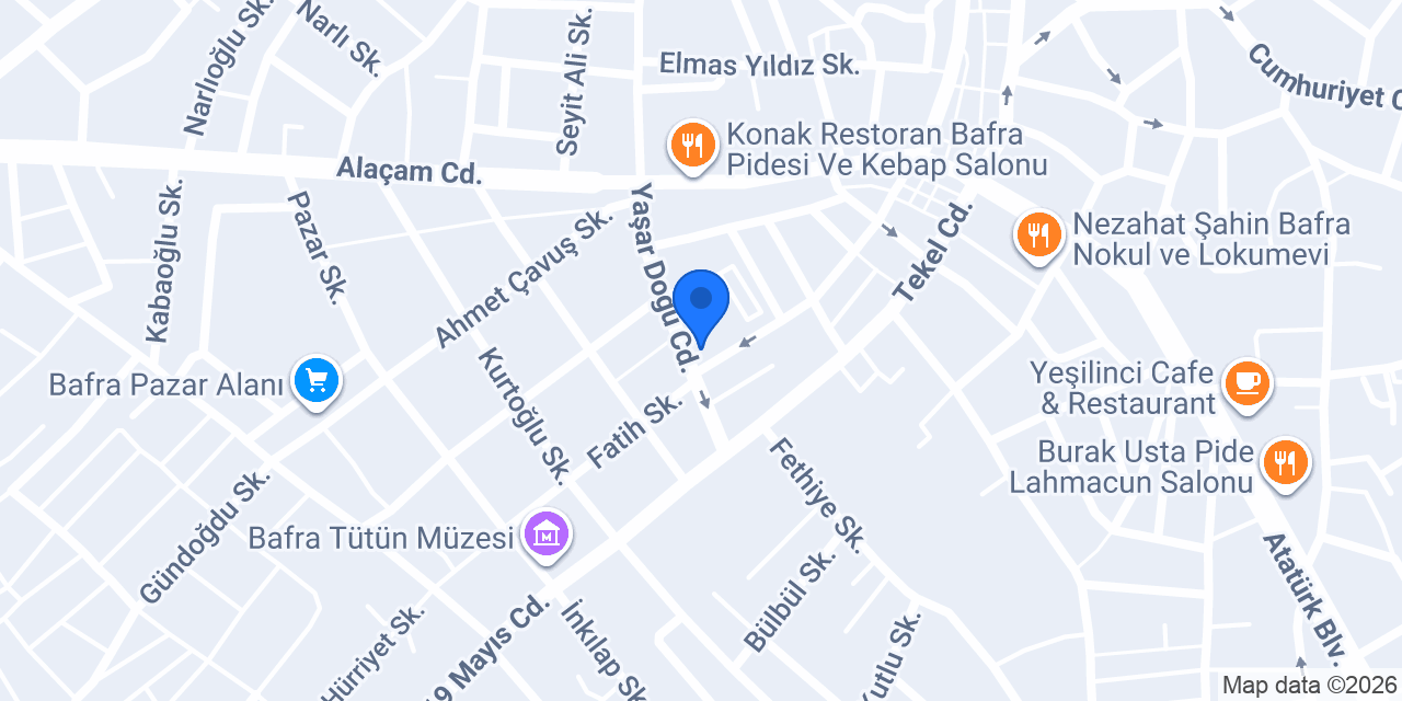 Karaca Yapı konumu
